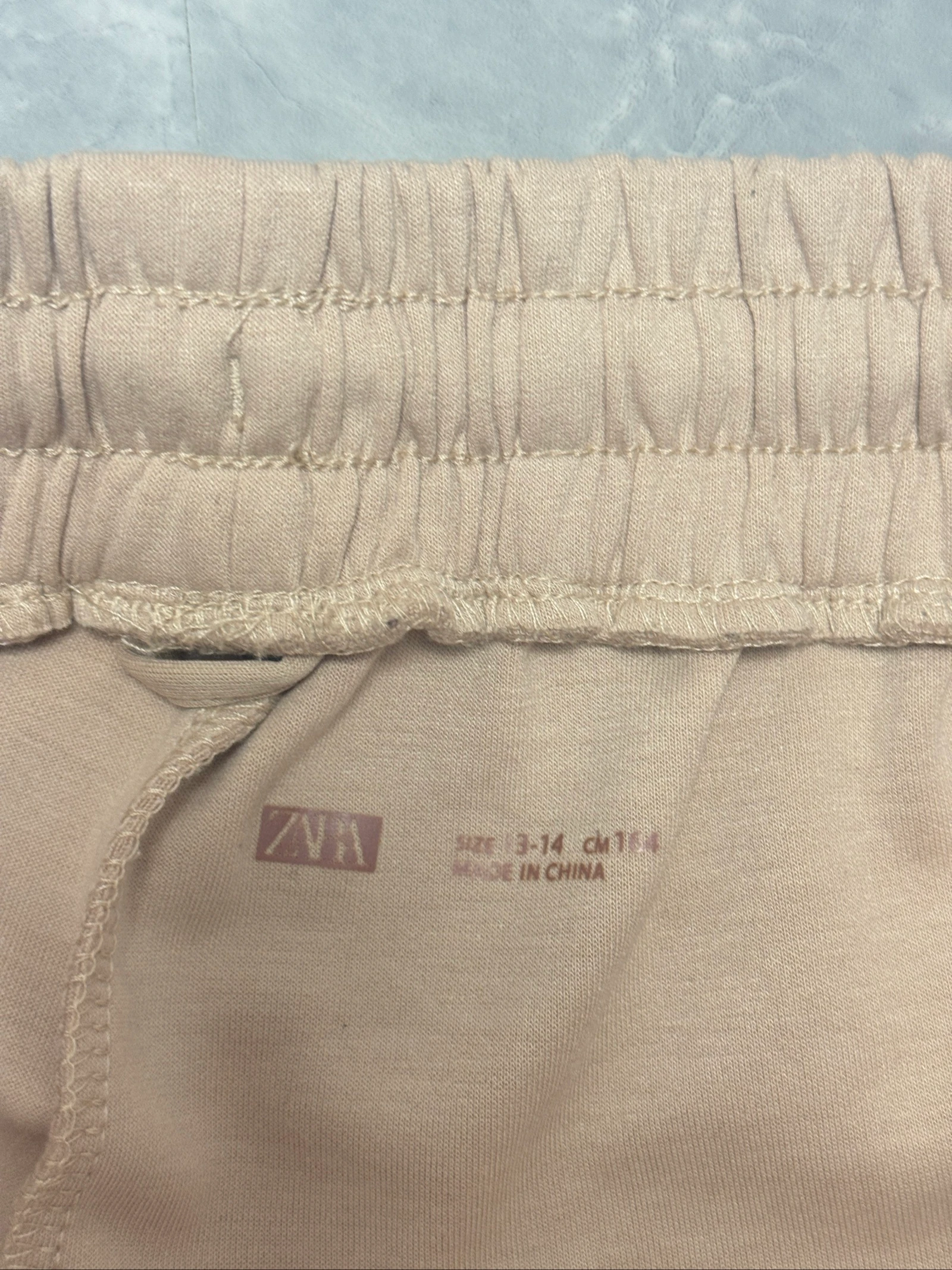 ZARA pantalon cargo jogger beige | Taille 13-14 (équiv S) – photo 7